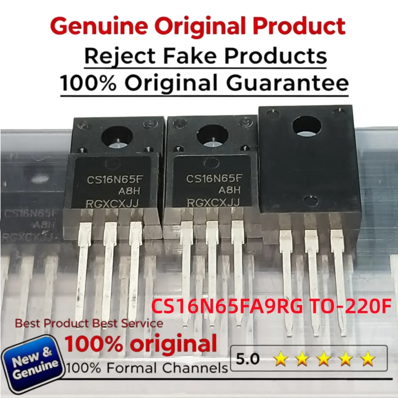 10-20-30pcs 100% New Quality CS16N65F CS16N65 CS16N65FA9RG CS 16N65F 16N65 16A 650V High-Voltage Power MOSFET TO-220F