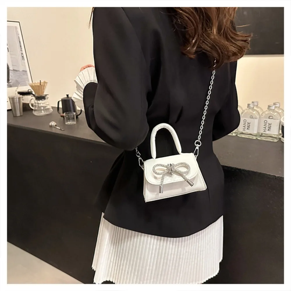 Koreanische Bogen Handtasche Neue Trendy Beliebte Lippenstift Tasche Hohe Kapazität Temperament Pendeln Tasche Frauen