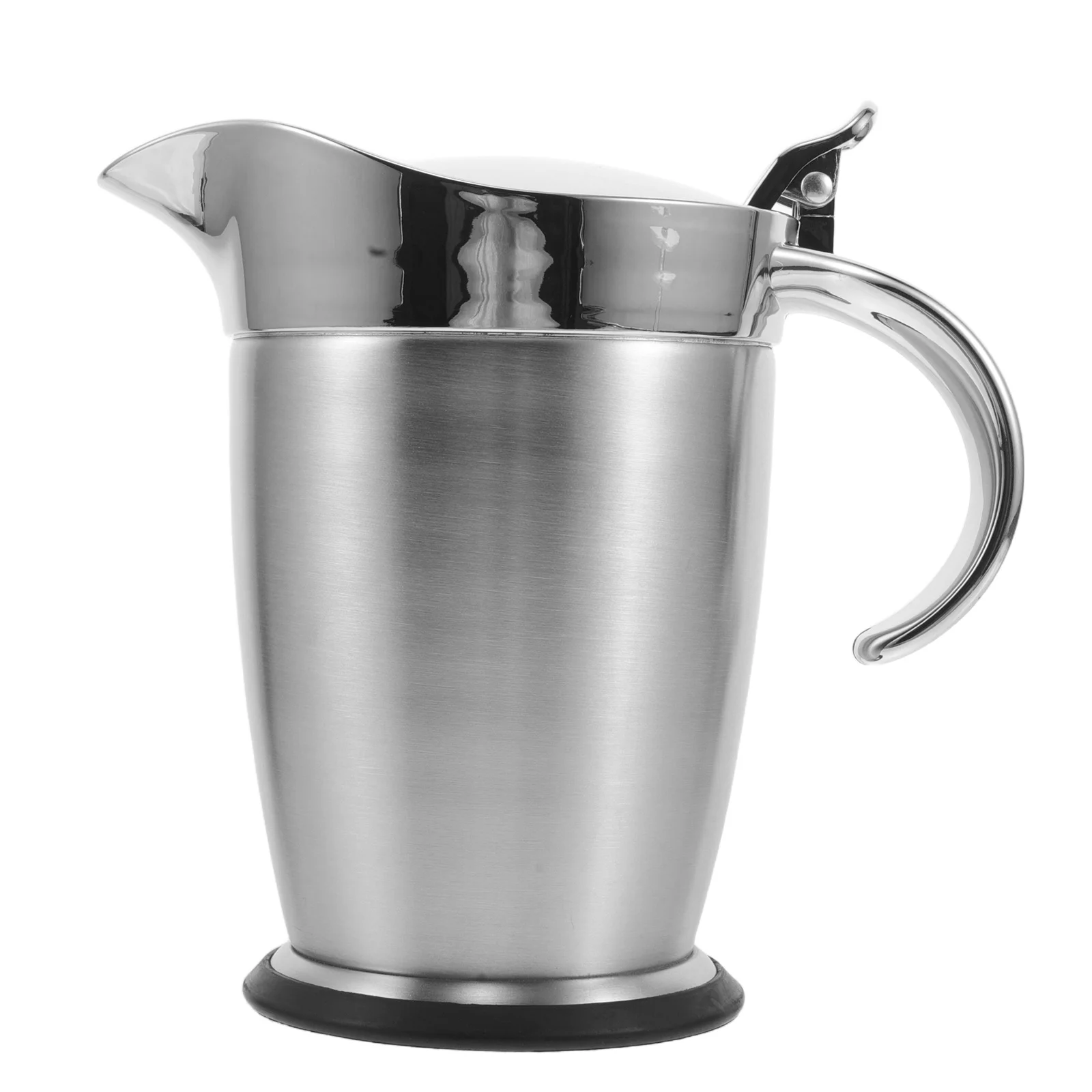 

750 мл изолированный кувшин для соуса из нержавеющей стали с откидной крышкой, термолодка для соуса для дня благодарения, вечеринки, кремовые соусы, семья