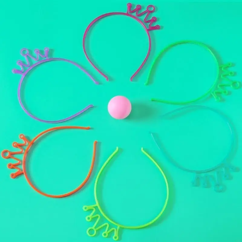 أزياء الكبار للأطفال متوهجة تاج شكل الشعر هوب مضيئة هيرباند مرحلة العروض هالوين النساء التصميم عقال Y166