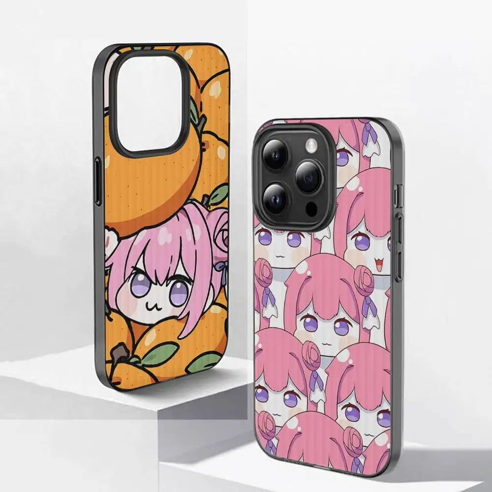 

D-Dorothy DORO Cartoon For IPhone 17 16 15 14 13 12 11 Pro Max Plus Pro Corrugated Shockproof Matte Phone Cover