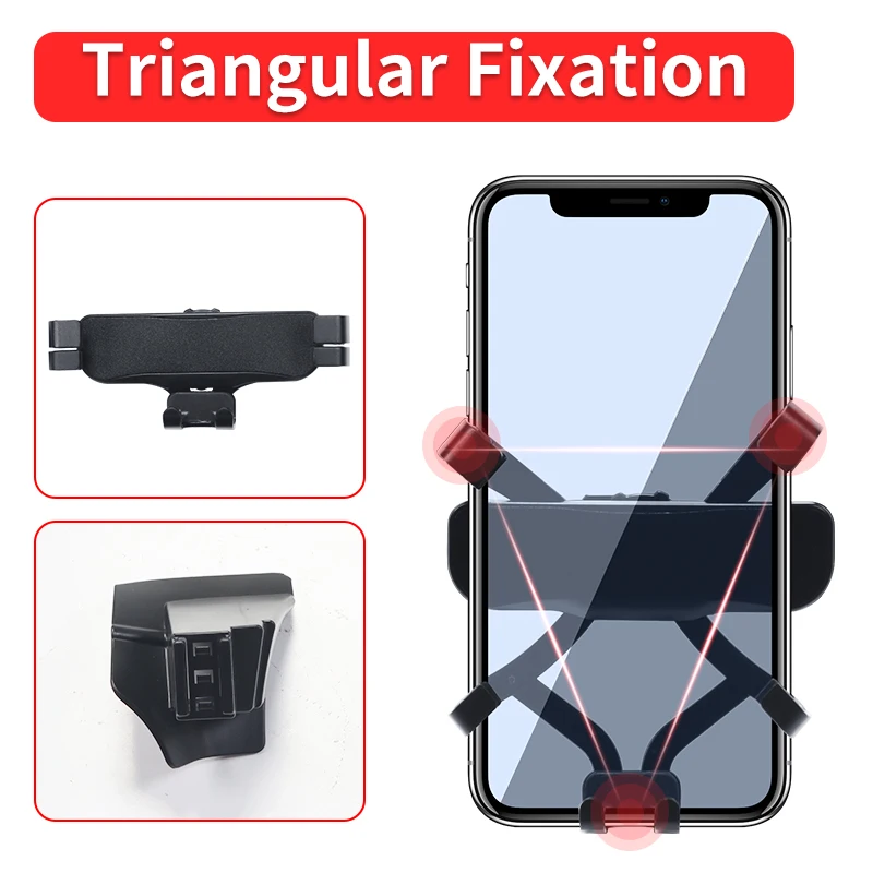 Multifunctional Car Phone Holder Suitable for 2022-2023 Lexus 600 Lx600 Navigation Fixed Clip Modification Accessories