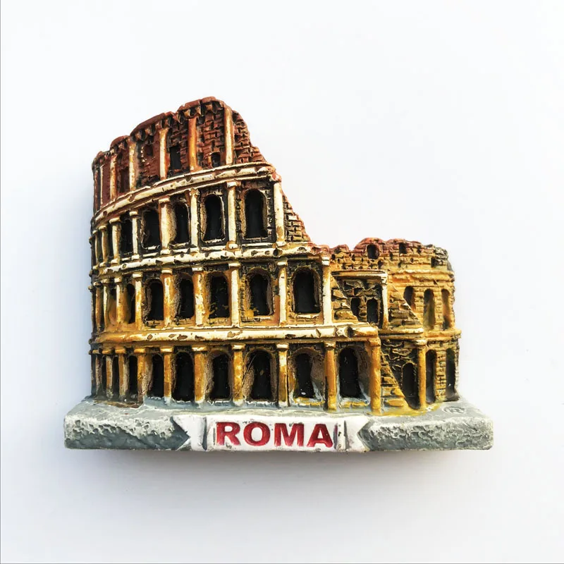 Italie Fridge Magnets Italy Rome Sicilia Siena Florence Colosseo Tourism Refrigerator Magnets Souvenir Home Kitchen Decoration