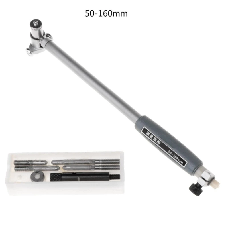 A2UD Dial Bore Gauge Bore Dial Indicator Inner Diameter Gauge Measuring Rod Deep Hole Measuring Tools Probe Diameter Gauge