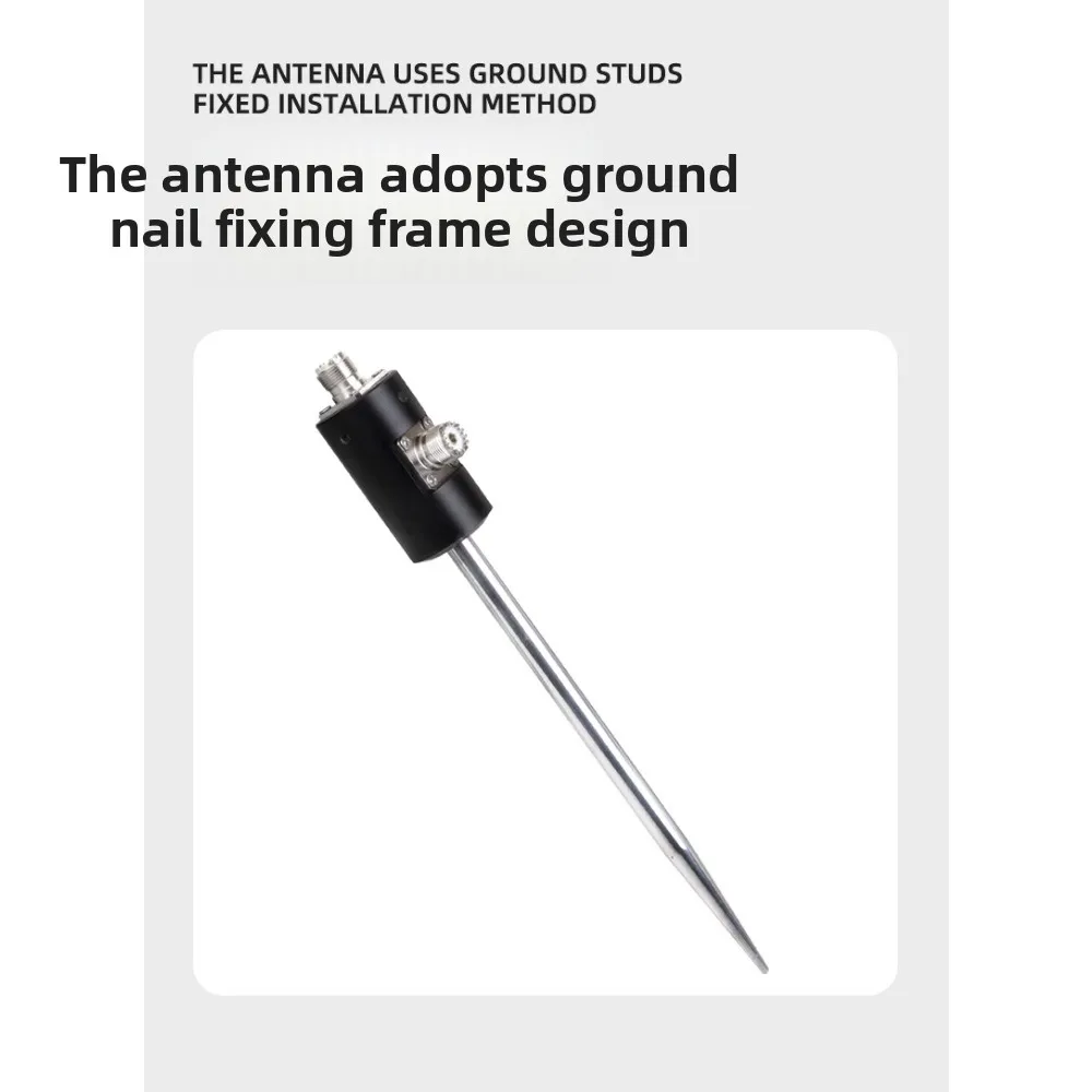 

DIY Portable Aluminum Vehicle Shortwave Antenna Base With M-Female Interface For Outdoor Installation