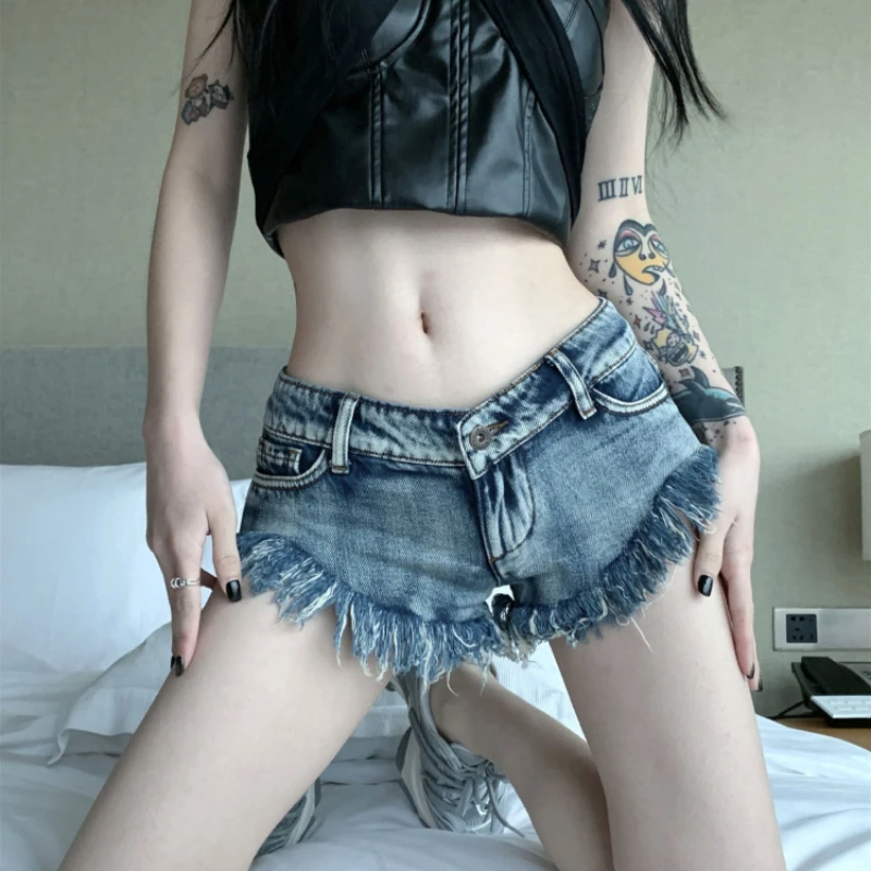 

Summer Short Jean Pants Woman Jorts Sexy Coquette Denim Shorts for Women XL Harajuku Fashion Kpop XXL Clothing 2024 Wholesale