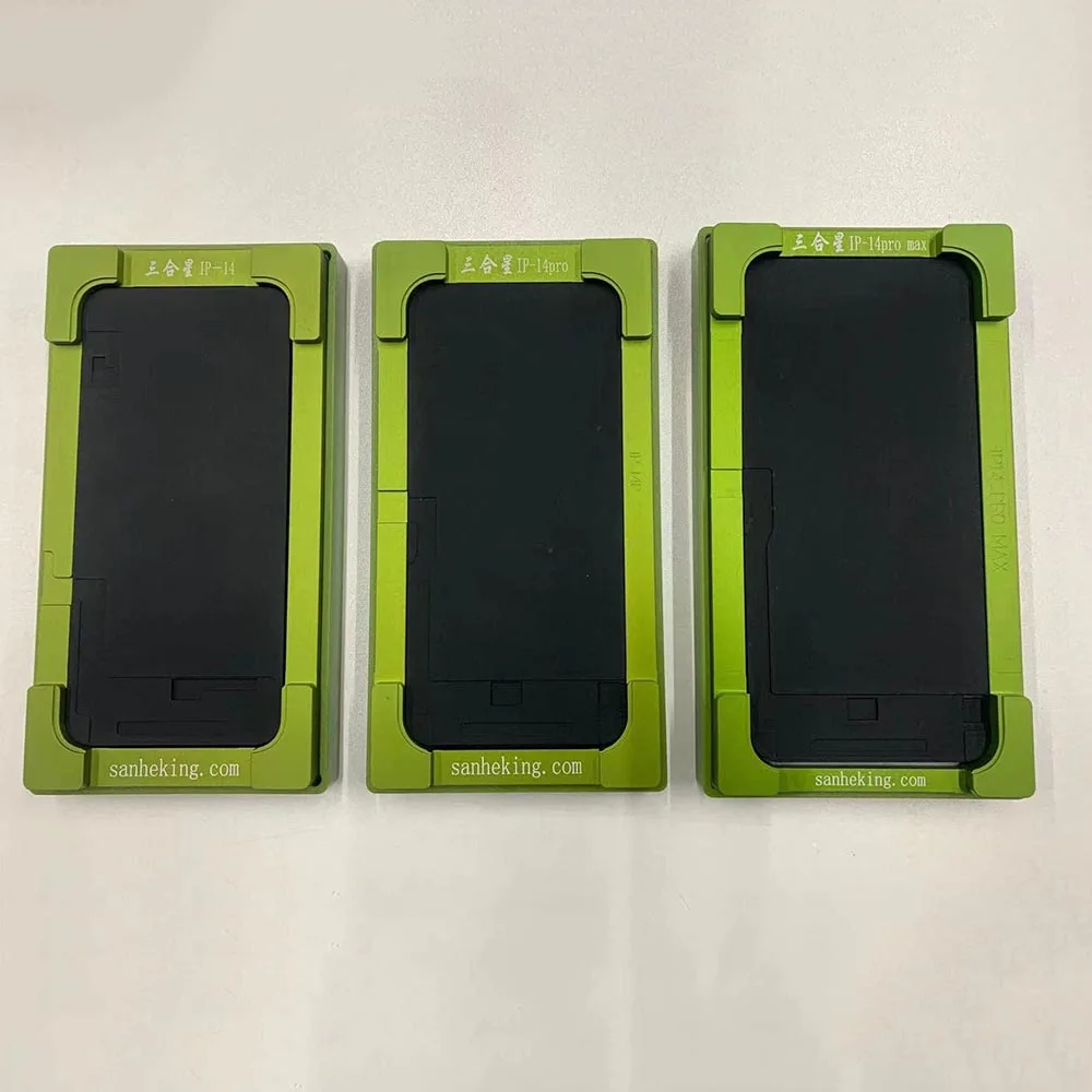 2 in 1 Universal Laminating Alignment Mould Mold for iPhone 15pro 14 13 11 12 pro XS max OCA Glass LCD Touch Screen Location Mat