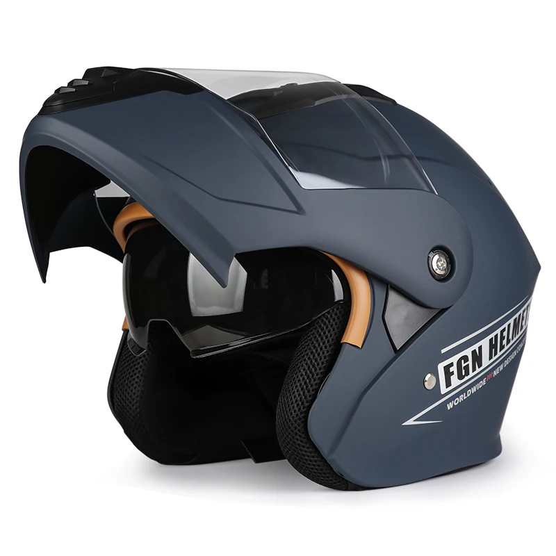 AliExpress 2025 New models VGV Flip Motorcycle Helmet Dual Lens Helmet Interior Visor Street Cycling Safety Gear