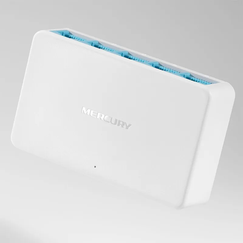 Mercury-Commutateur LAN Gigabit à 5 ports, 1000Mbps, Internet domestique, Port Ethernet complet, airies réseau, Plug and Play de non-gestion