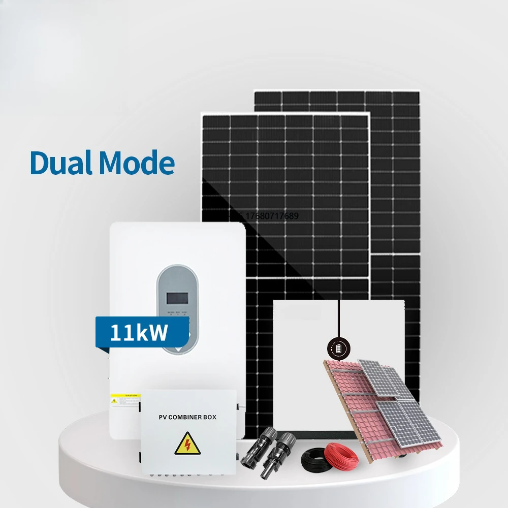 

Hybrid 10kw 5kw Inverter for Sun Panels Electricity Solar Panel System Kit Complete Solar Panel System for Home