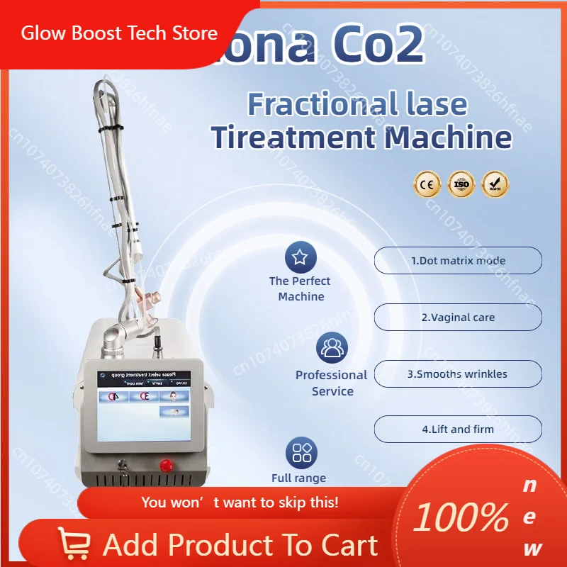 

GBCO2 Laser Machine for Skin Carbon Peel Professional Fractional Laser Machine Portable CO2 Fractional Laser Machine Skin Firm