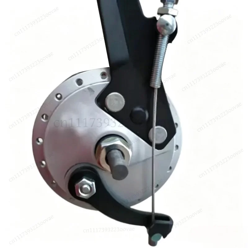 Df Front Hub Drum Brake 36 Spoke Holes 100mm Vintage Touring Bicycle Hub With Gate Wire Biking Replacement Accessories