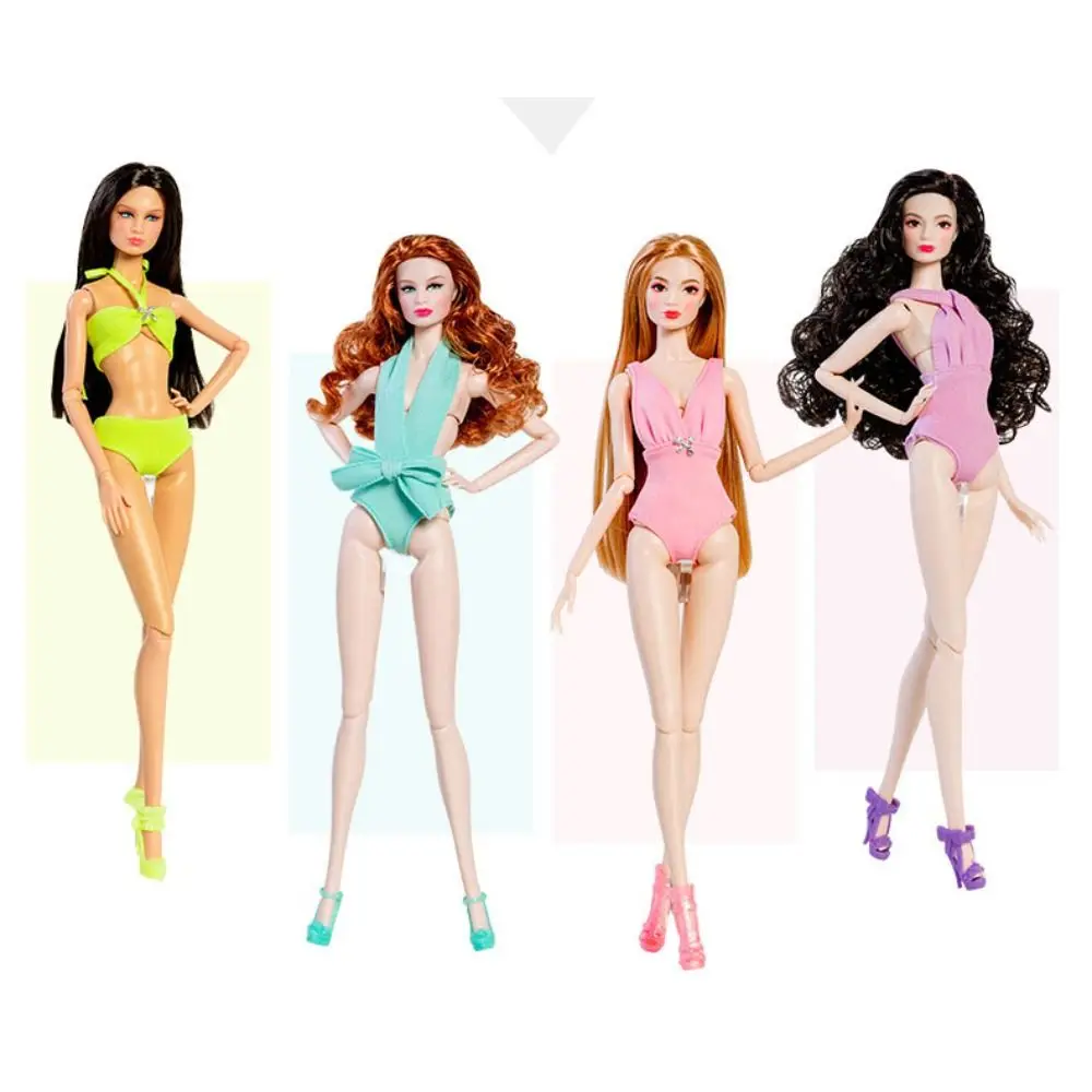 Multi Styles Handmade Swimwear Summer Beach Style Casual Wear Skirt Beach Bathing Swimsuits for 30cm Dolls