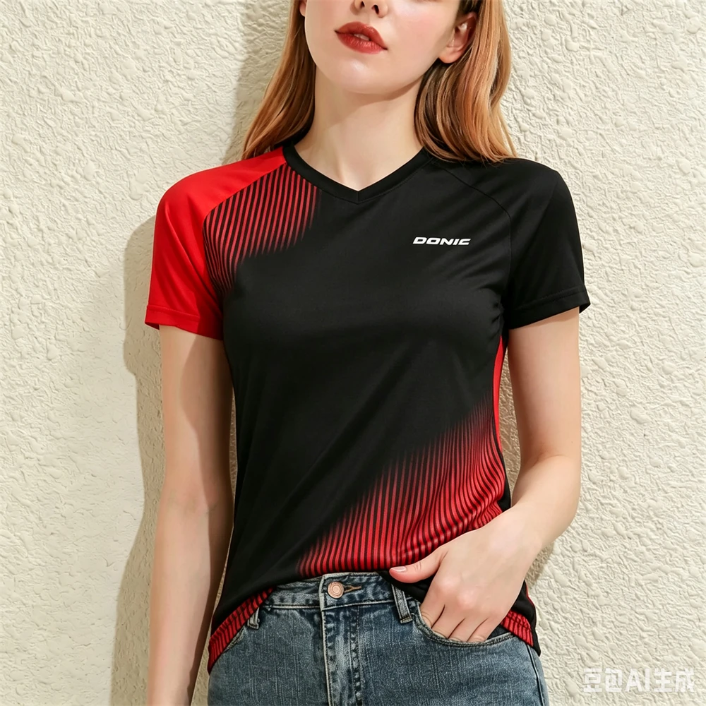 ฤดูร้อน เสื้อยืดลำลองสำหรับผู้ - Table Tennis Training China บทวิจารณ์และราคา