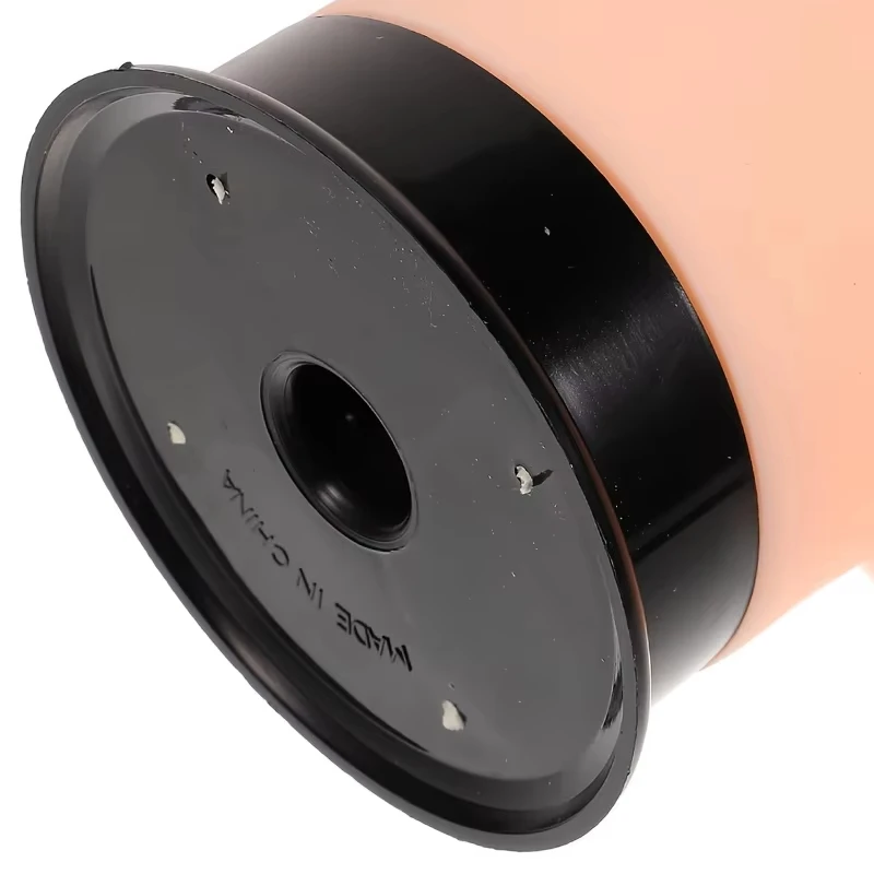 Perruque chauve en silicone souple, modèle de perruque, formation pratique, tête de maquillage, mannequin de beauté, tête de poupée, massage, spectacle de magasin de cosmétiques