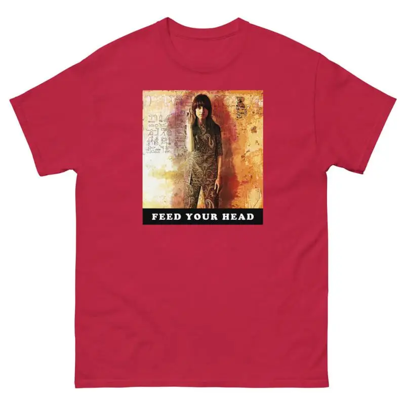 Grace Slick Jefferson Airplane Feed Your Head Rock Psychedelic T-Shirt