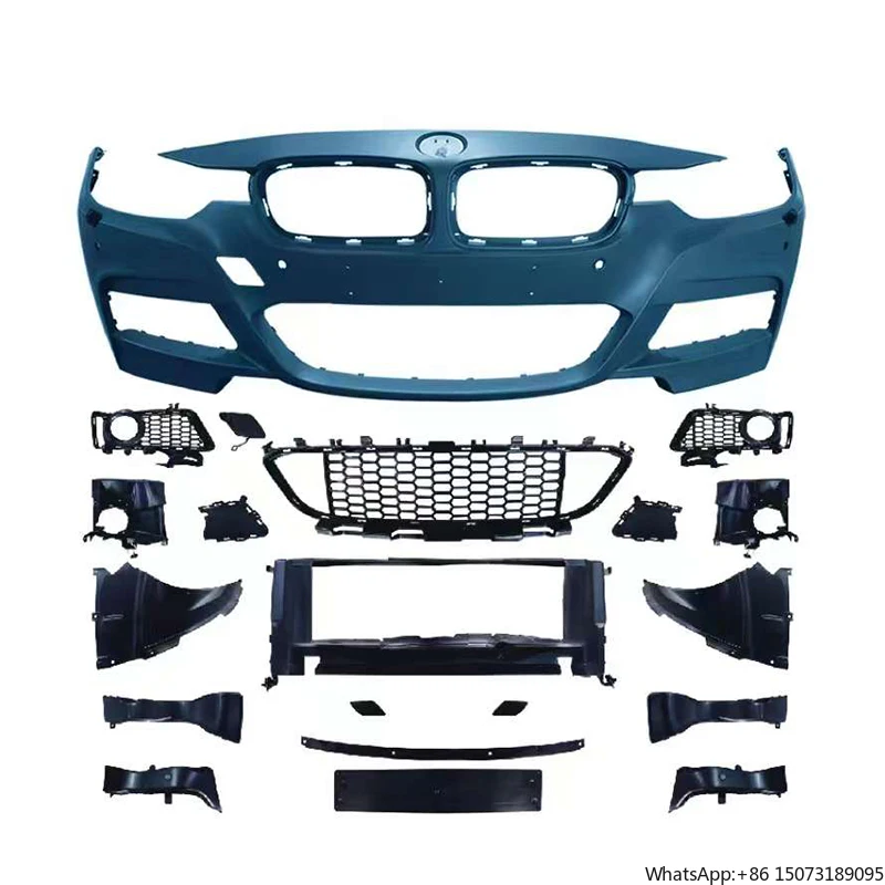 

Комплект кузова M-tech F30 для 3 серии 12-18 F30, обновление до переднего бампера M-tech, задний бампер, боковая решетка F30 MT BODYKIT