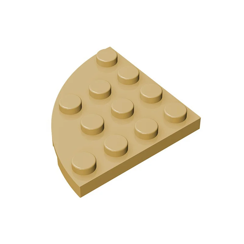 50 Stück 30565 Platte mit abgerundeten Ecken 4 x 4 Klassisches Baustein-Spielzeug Kompatibles Zubehör DIY MOC High-Tech-Geschenk – Detail 10