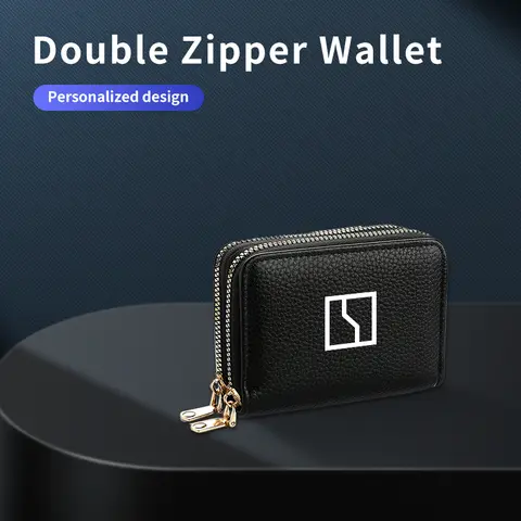 Zeekr X 001 009 2022 2023 2024 Al용 휴대용 가죽 지갑, 자동차 지퍼 지갑, 동전 주머니, 카드홀더 가방