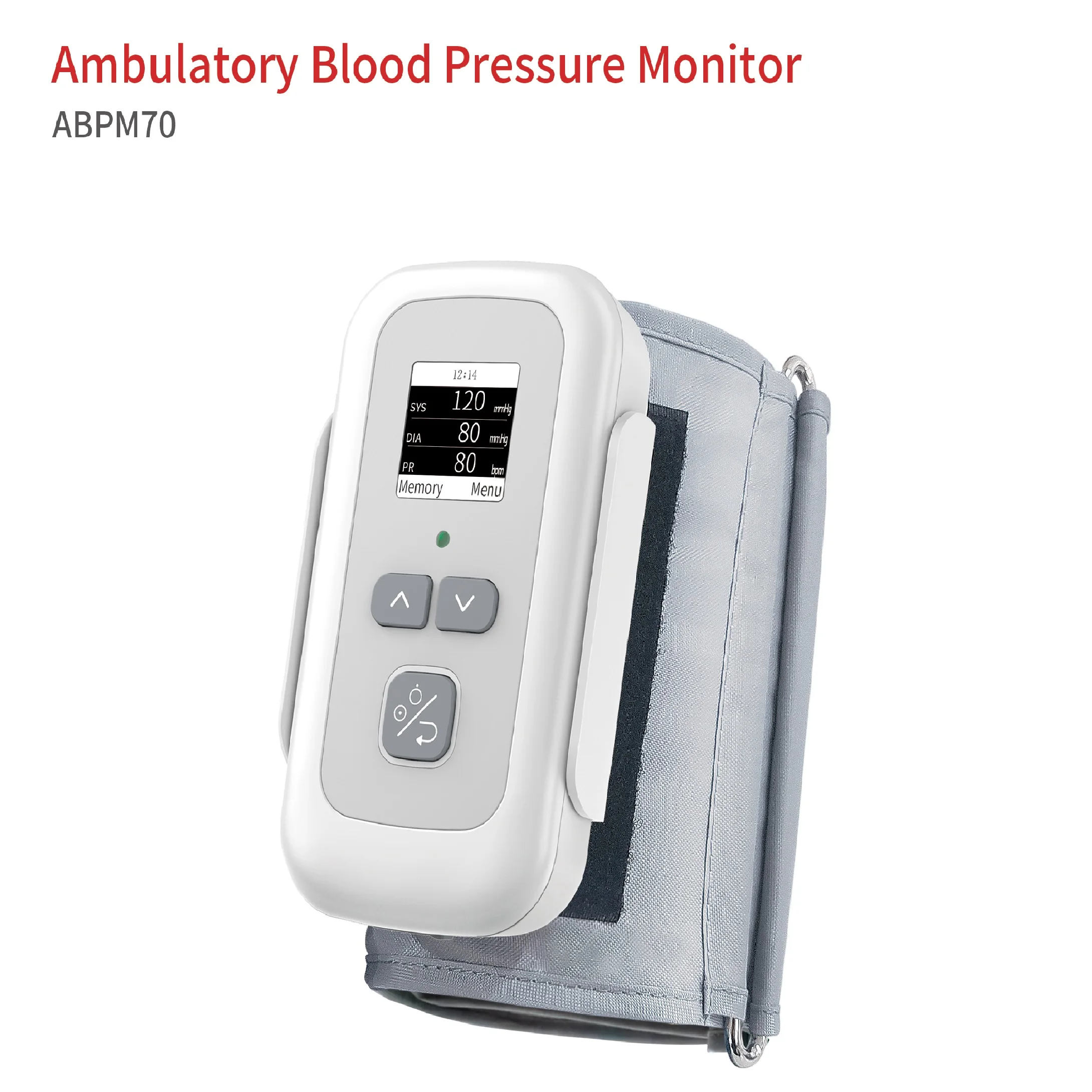 

CONTEC 24 Hours Ambulatory ABPM70 Blood Pressure Monitor NIBP Software Analysis