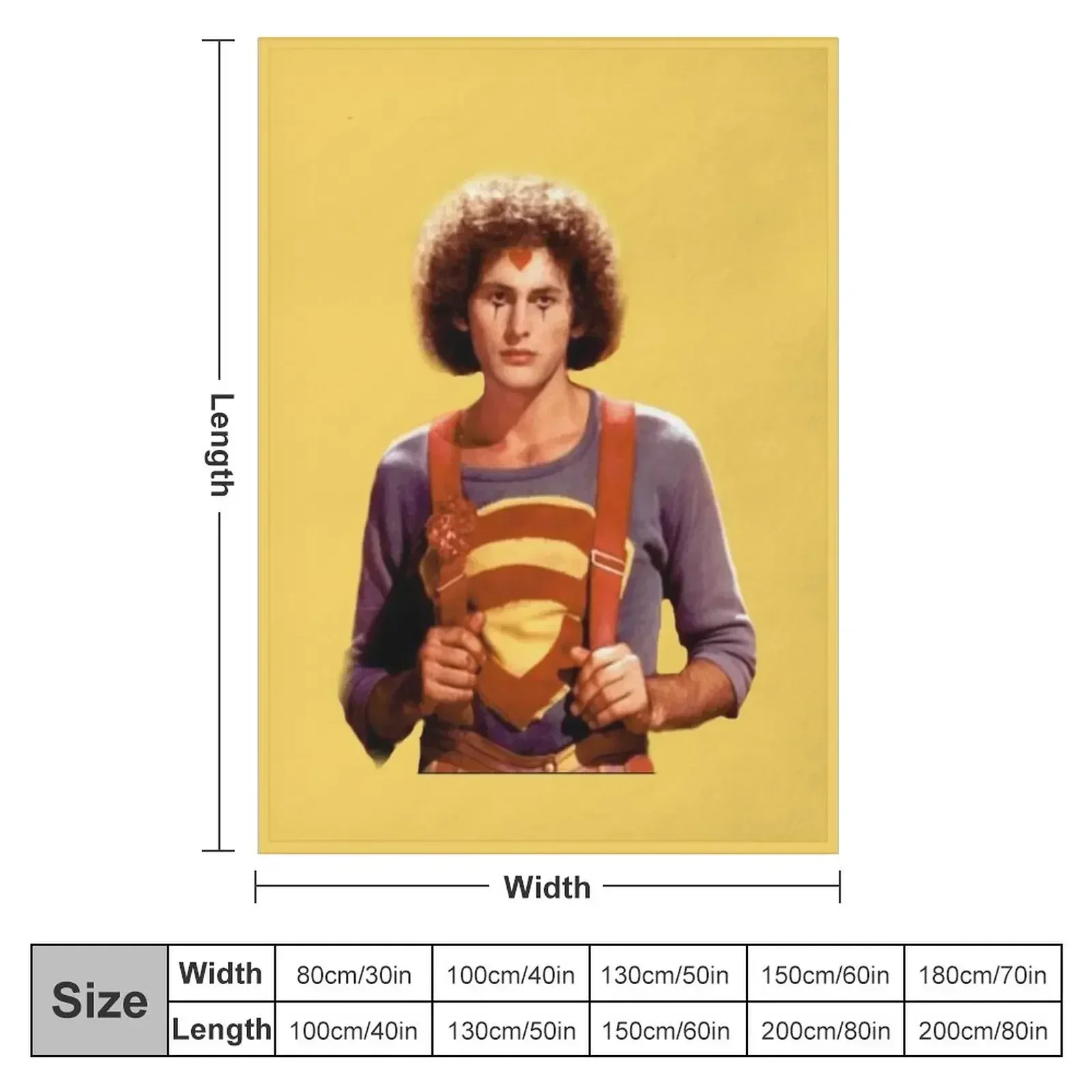 Victor Garber in Godspell Throw Blanket Hairy Blankets For Baby Luxury Thicken Decorative Sofa Blankets