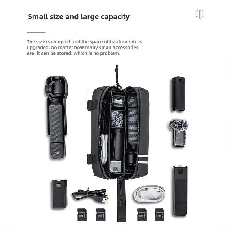 Sac de transport pour STARTRC DJI Pocket 3 Design, étui de photographie portable, léger, accessoires d'extérieur