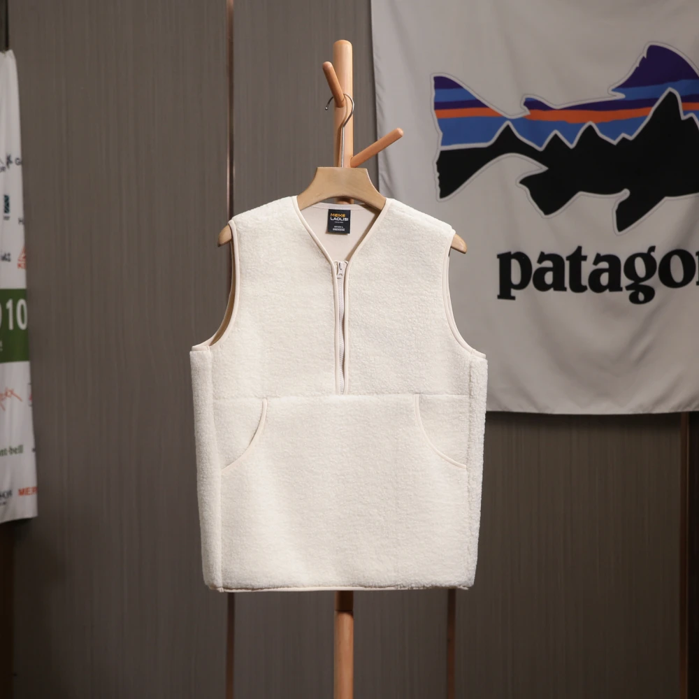 

Двусторонняя теплая часть! Небольшая замена северной простоты! Осень-зима Thiened Ветрозащитный самонагревающийся уличный жилет Fce Ja...