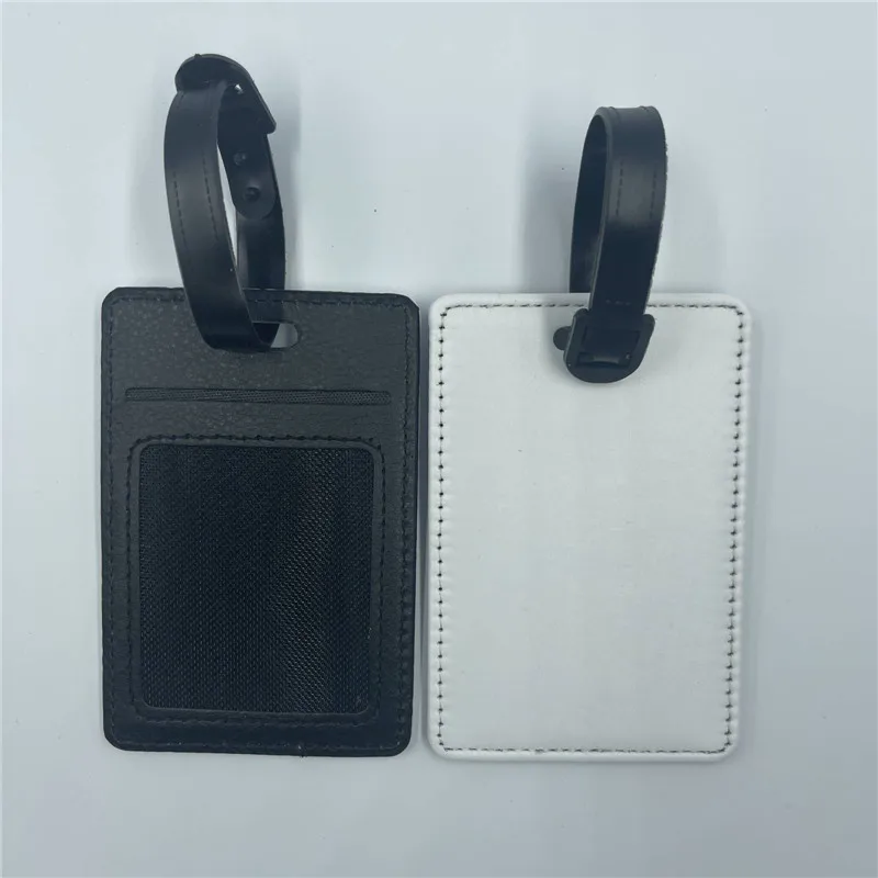 sublimation blank tags with pocket heat transfer printing  materials 20pcs/lot