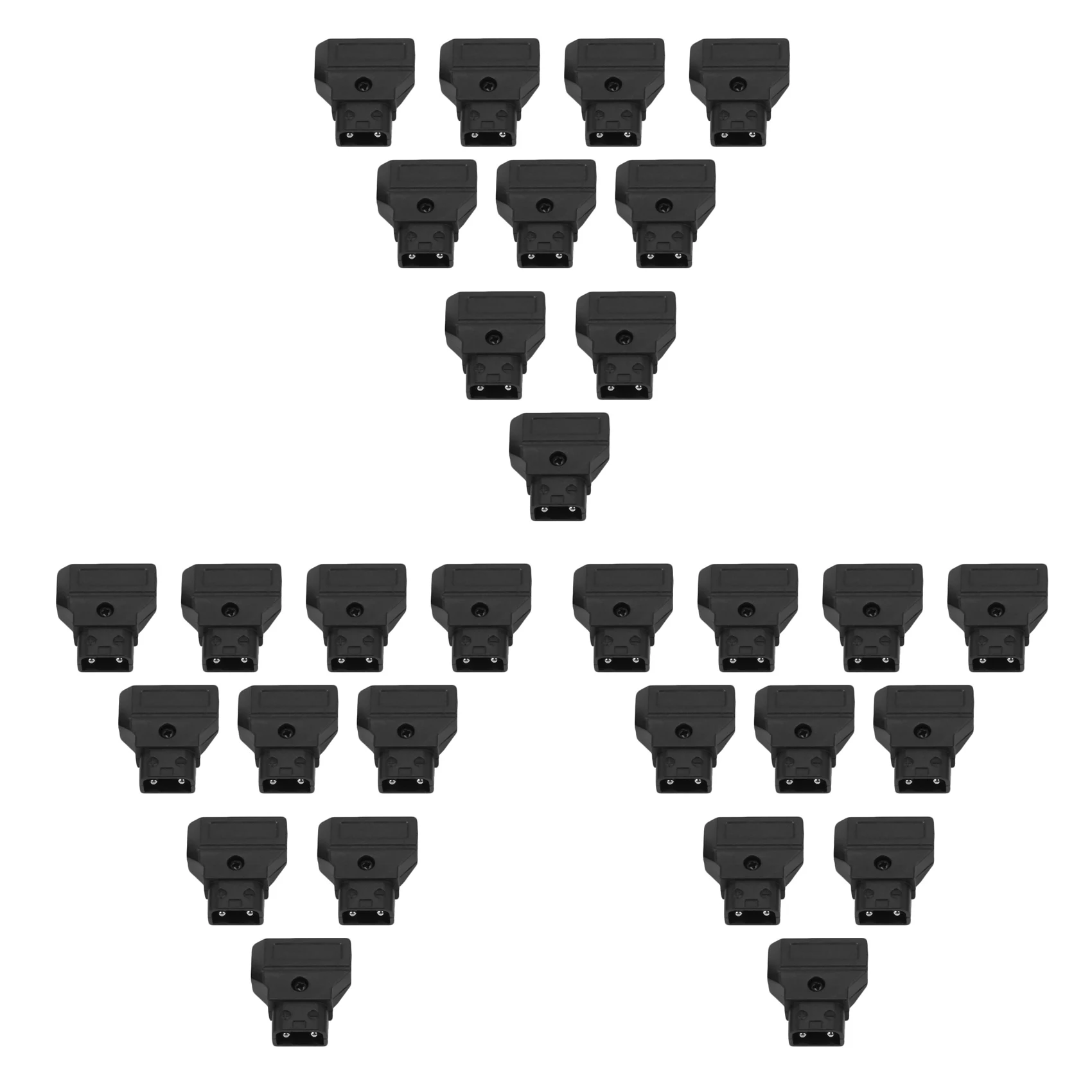 

Hot-30Pcs D-Tap Dtap Power Male Rewirable Cable Socket Rig Battery