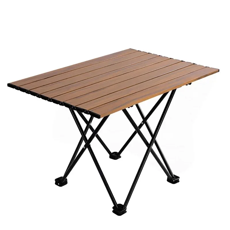 

Outdoor Egg Roll Table Foldable Table Portable Camping Equipment Leisure Picnic Tables and Chair Tables