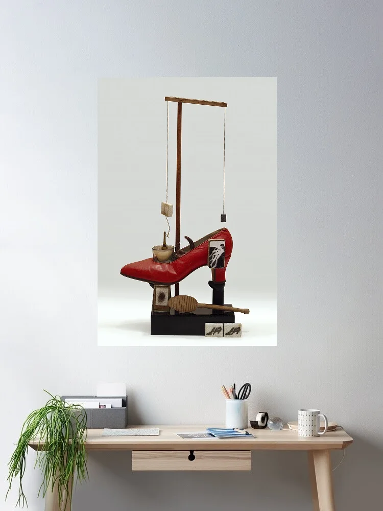 

Excrementory the object functioning symbolically Salvador Dali Painting , Art Print Canvas Poster, Living Room Decor