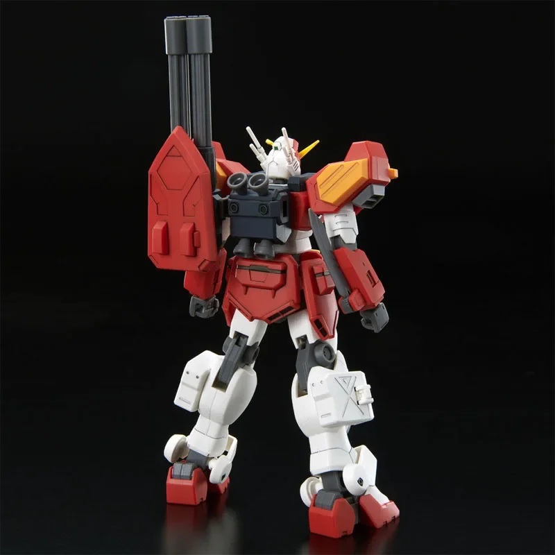 Bandai Genuine Figure Gundam Model Kit Anime Figure HGUC 1/144 XXXG-01H2 Gundam Heavyarms Custom Collection Gunpla for Boys Toys