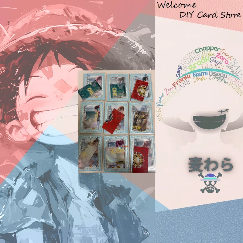 Japanese Anime ONE PIECE Metal Card Set Yamato Shirahoshi Vinsmoke Reiju Nefertari D.Vivi Nami Uta Robin Collectible Cards