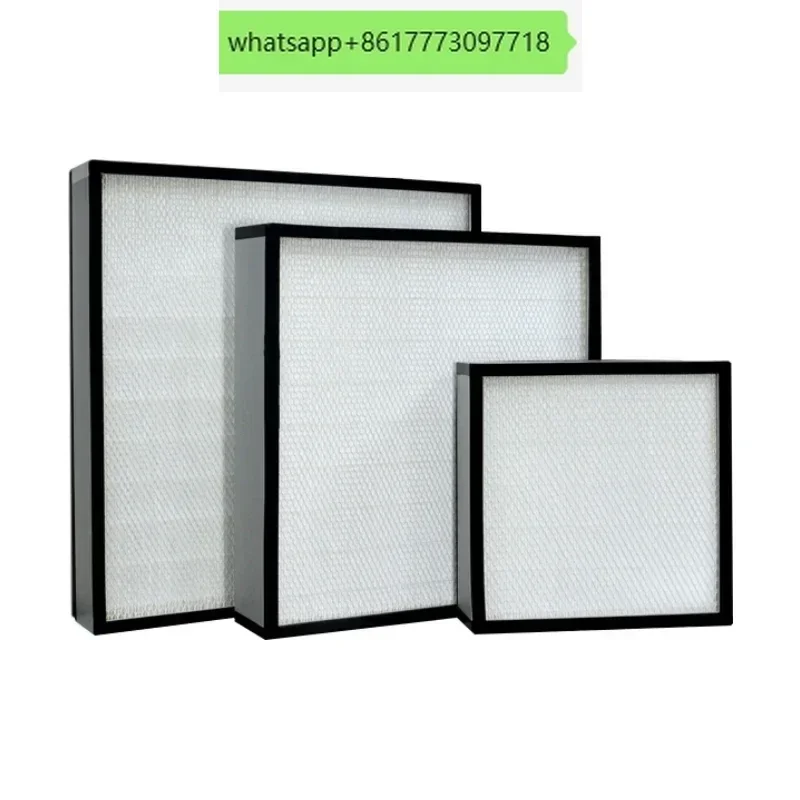 

H13 non partition FFU high-efficiency filter with a hundred level and a thousand level air purification filter screen