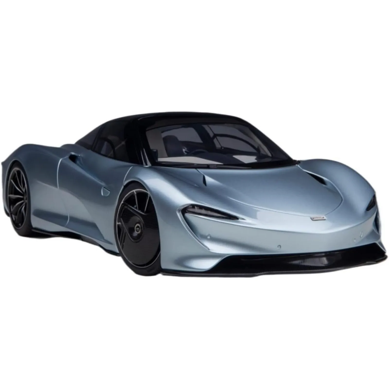 

Metal Vehicles Toys 1:18 for McLaren Speedtail Supercar Blue Metal Ornament Car Model Home Space Wine Cooler Decoration Home Or