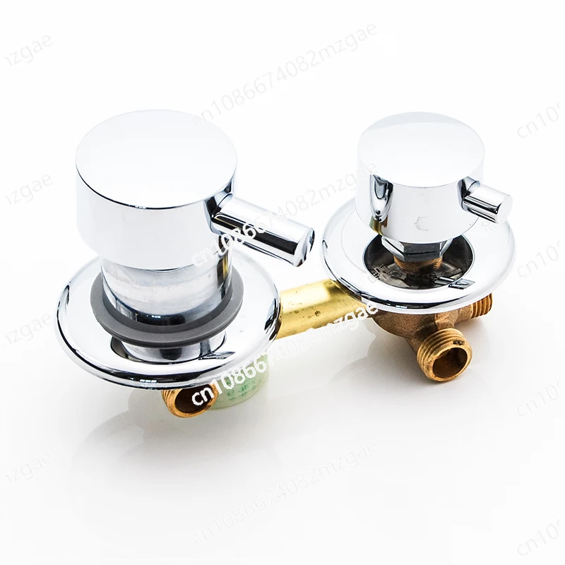 

Integral shower room faucet hot and cold mixing valve bathroom gear regulator faucet switch valve accessories