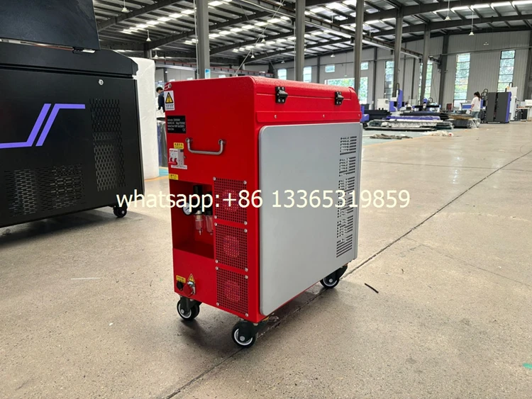 Laser Cleaning Machine Metal Laser Handheld Cleaner Pulse Laser Cleaning Machine Fiber Laser Rust Removal Machine Laser Cleaning