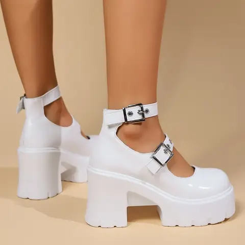 8 best sales Mary Jane-platåskor - №5