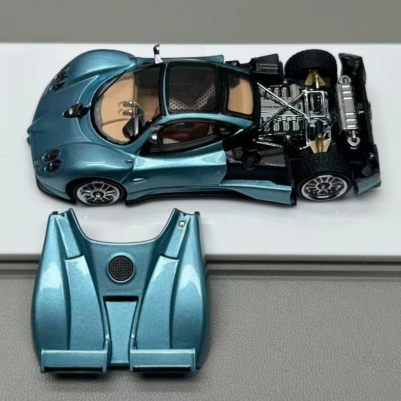 LMF 1:64 パガーニ ゾンダ C12 ダイキャストシミュレーション合金カーモデル、男の子向けのお祭りギフト玩具、大人向けのコレクタブルオーナメント。