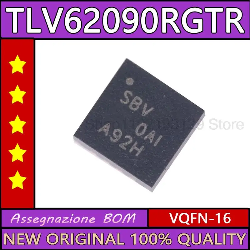 5PCS TLV62090RGTR TLV62090 VQFN-16 New original ic chip