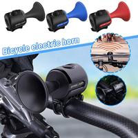 Bicycle Electronic Horn, Loud Warning Sound, CR2032 Battery, 120dB, IPX4 Waterproof, Suitable for Road and Mountain Bike H7M2