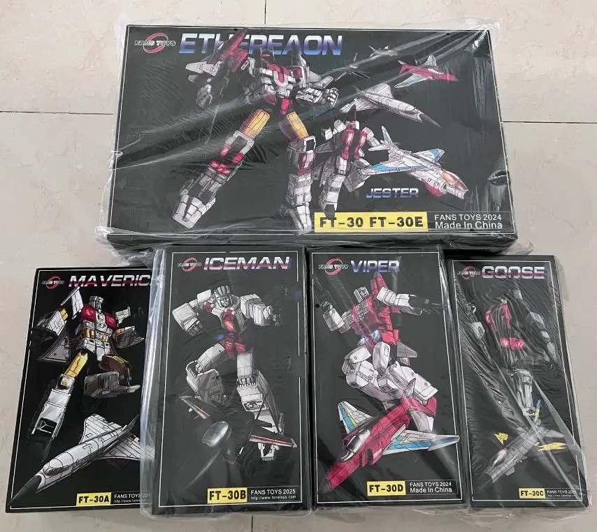 

FansToys FT-30A FT-30D FT-30E FT-30B FT-30C Air Raid JESTER Slingshot Superion Fireflight Viper Mp Ratio Figura Collect Gifts