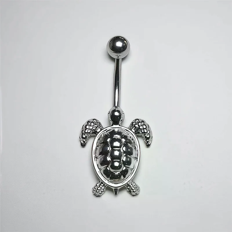 Retro Meeresschildkröten Bauchnabel Nagel Ringe Edelstahl Anti Allergie Für Frauen Bauch Piercing Schmuck Geschenk