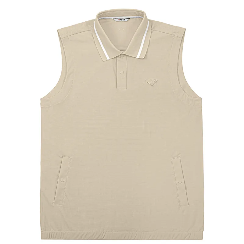 

Корейский мужской жилет для гольфа PGM, летняя дышащая эластичная куртка, одежда YF875