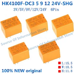 Реле Φ 6Pin 3A 3V / 5V / 9V / 12V / 24V Φ 100% Новинка