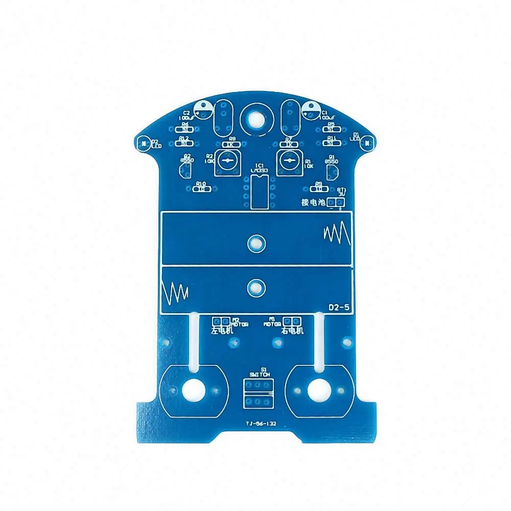 D2-5 DIY Kit Intelligent Tracking Line Car Suite DC Motor Electronic Production Assembly Smart Car Patrol Automobile Parts