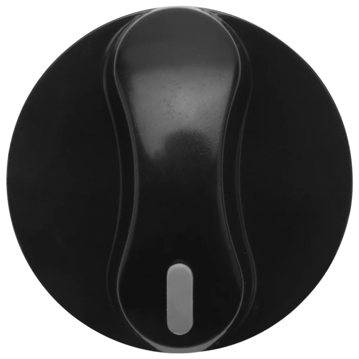 مقبض دوار أسود لموقد غاز المطبخ ، التحكم في الفرن ، البلاستيك