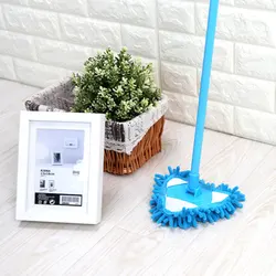 Rotatable Cleaning Mop Adjustable Triangle Mop Extendable Handle Multifunctional Dust Cleaning floor Kitchen bathroom