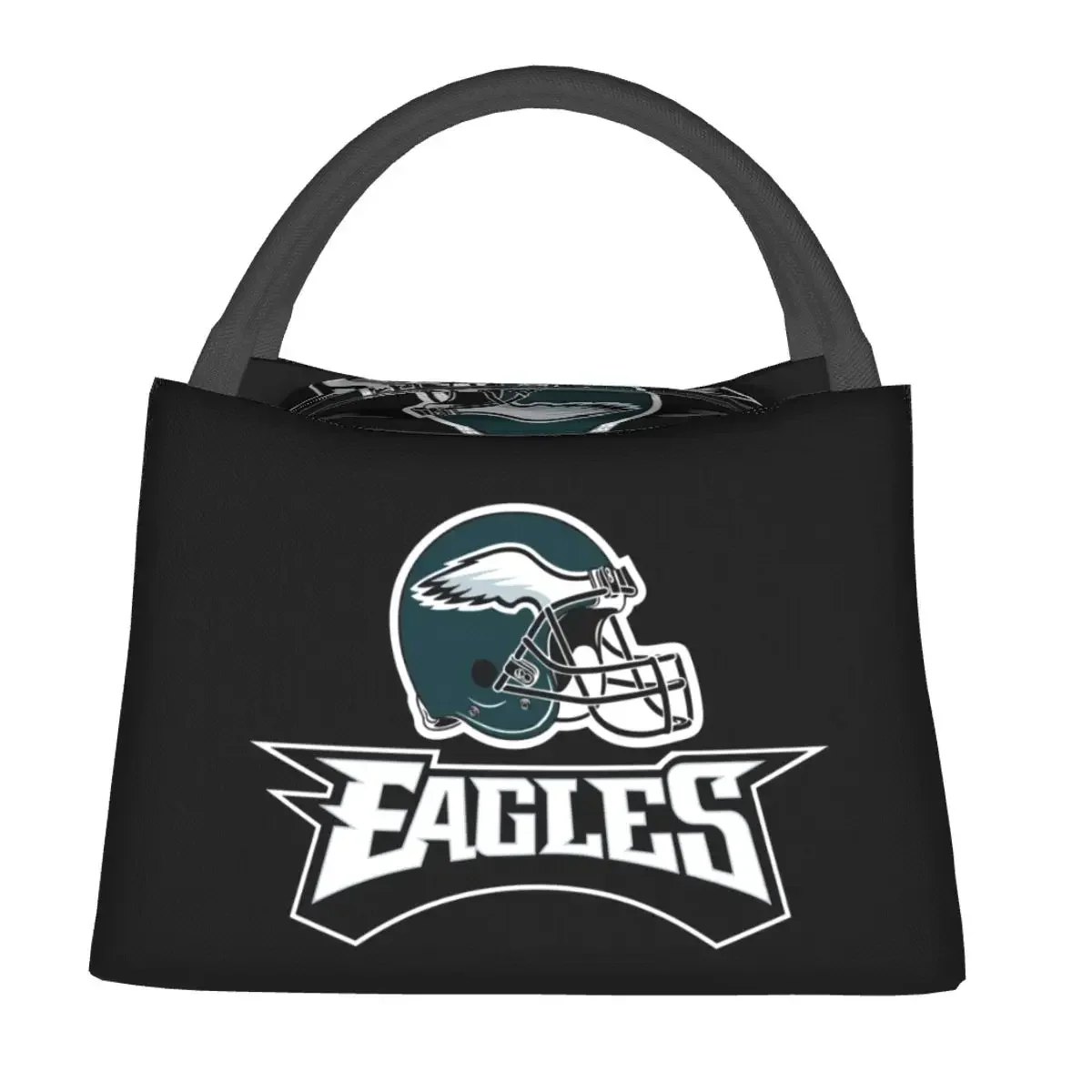 Popular,Eagles-Philadelphia Lunch Bags Insulated Bento Box Portable Lunch Tote Resuable Picnic Bags Cooler for Woman Girl Travel