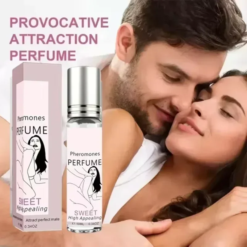 Perfume de feromonas para hombre para atraer a las mujeres, Perfume esencial para el cuerpo, aceite estimulante sexual, Perfume Sexy de Androstenona de larga duración